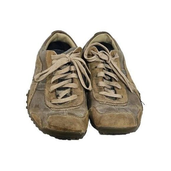 Skechers Shoes Mens Citywalk Wharf Oxford 9.5 Brown Leather Driving Loafer 60538 - Picture 3 of 5